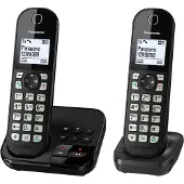 Panasonic KX-TGC462GB Comfort-telefoon - draadloos, zwart