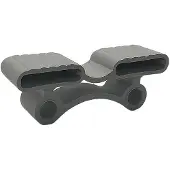 Dripio 10 rubberdopjes voor lattenbodem, grijs, afmetingen 120x40x25x8,5 mm
