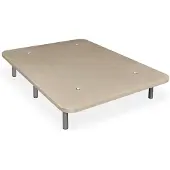 Dripio Gestoffeerde bedbodem, 105x190 cm, beige, versterkt, met 5 dwarsbalken, 6 poten