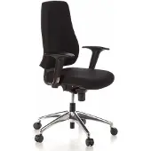 Hjh OFFICE PRO-TEC 200 - Professionele bureaustoel Zwart
