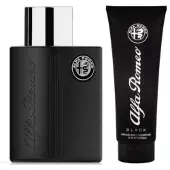 Alfa Romeo Black Set: 125 ml eau de toilette (EDT) en 90 ml douchegel