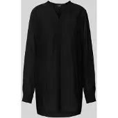 Opus Regular fit blouse van viscose met opstaande kraag, model 'Facura'