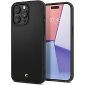 Spigen Cyrill Kajuk MagSafe iPhone 15 Pro Max Hoesje Zwart