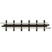 Busch H0f veldbaan rails 12303 Rechte rails 66.6 mm 2 stuk(s)