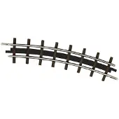 Busch H0f veldbaan rails 12332 Gebogen rails 2 stuk(s)