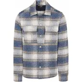 Vanguard Check Aster Mouline overshirt bruin geruit
