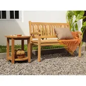 Teakea Beaufort tuinbank massief teak 130 cm naturel 2 personen