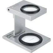 Schweizer Fadenzähler Tech-Line, 8x vergroting, met meetlint van 10 mm, lensdiameter 16,3 mm - 37300