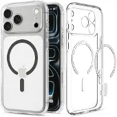 Spigen Ultra Hybrid Backcover MagSafe voor de Apple iPhone 18 Pro Max / 17 Pro Max - Clear Graphite