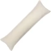 vidaXL Kussensloop HOUTEN Crèmekleurig 40 x 145 cm Bouclé