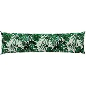vidaXL Kussensloop HEERLEN Bladpatroon 40 x 145 cm Polyester