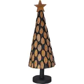 vidaXL Kerstboom Bruin 90 cm Massief Teakhout