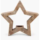 Daan Kromhout Ster Kandelaar Robuust Beton - Brons - H 24 cm
