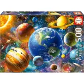 Educa puzzel Solar System 500 stukjes educatief speelgoed.
