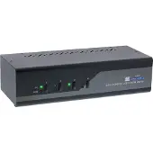 InLine 4-Poorts Desktop KVM Switch, Dual Monitor, DP + HDMI, 4K, USB 3.0, Audio