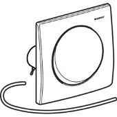 Geberit Bedieningsplaat pneumatische UR-sturing Mambo 241.164.00.1