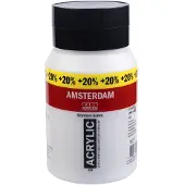 Amsterdam acrylverf - 600 ml - titaanwit 105