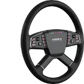 Moza Racing TSW Truck Wheel Zwenkwiel PC Zwart