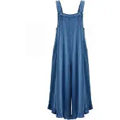 Imily Bela Jumpsuit blauw denim