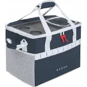 Kadva Picnicer 30L koeltas - opvouwbaar tot tas, navy blauw