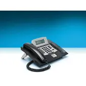 Auerswald COMfortel 1600 ISDN-systeemtelefoon Headsetaansluiting, Handsfree, Touchscreen Verlicht Zwart, Zilver