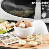 InnovaGoods Eierkoker - - Boilegg - Aluminium en PP - Capaciteit 4 eieren - Functioneel ontwerp