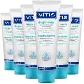 Vitis 6x Tandpasta Droge Mond 75 ml