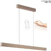 Highlight Quinn LED Hanglamp | 40W 2700K 3600lm | Dimbaar | Zand