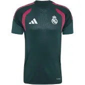 Adidas Real Madrid Trainingsshirt 2026-2027 Donkergroen Roze Wit