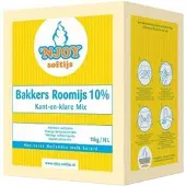 NJOY bakkers roomijs 10% 10 liter vloeibaar ijsmix