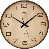 AMS - 01-5523 - Funkuhr - Wanduhr