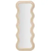 FURNLUX Spiegel Emily Cream Velvet 60×6×160 cm