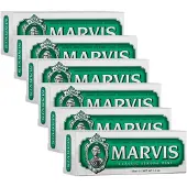 Marvis Tandpasta Classic Strong Mint – 6 x 25 ml