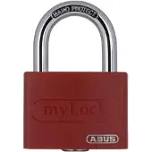 ABUS ABVS50011 Hangslot 43 mm Rood Sleutelslot