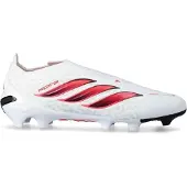 Adidas Predator League Veterloze Gras Voetbalschoenen (FG) Wit Zwart Roze