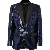 Philipp Plein Blazer Met Één Knoop Slim Fit