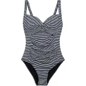 Regatta Dames stripe seersucker tummy control one piece zwempak