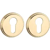 Aprile | Cilinderrozet rond | Gepolijst goud