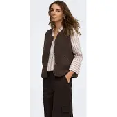 ONLY Gebreid vest 'ONLBaby' bruin
