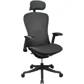AEA Schwarzer Bürostuhl Designer Ergonomischer Drehstuhl Büro Möbel