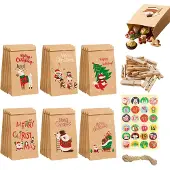 Dripio Adventskalender om zelf te vullen, 24 papieren zakjes, doe-het-zelf set