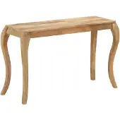 vidaXL Wandtafel 118x38x76 cm massief mangohout
