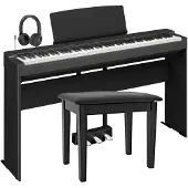 Yamaha P225 Digital Piano Package Black