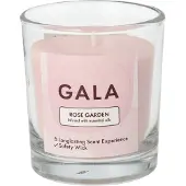 Gala geurkaars Lavender Fields, paraffine met palmolie, lavendelgeur, 115 g