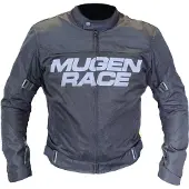 MUGENRACE Sunny Zwarte Textieljas Maat 4XL