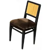 AEA Esszimmerstuhl Luxus Art déco Stühle Leder Design HolzStuhl Italienische Möbel