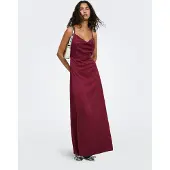 ONLY -jdyines Lange Jurk Dames Rood Xxl