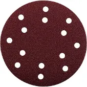 Kwb schuurschijf Ø 150 mm - Korrel 120 - Klittenbandhechting - 492012 - 5 stuks