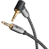 Goobay Plus 3,5mm Jack kabel | haaks | 1 meter