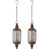 Loberon Ledhanglantaarn set van 2 Flavin